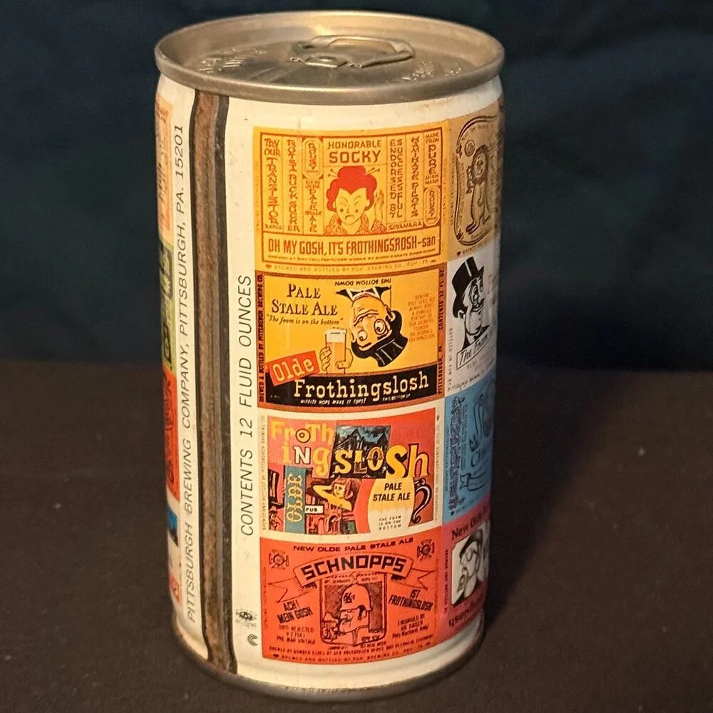 Olde Frothingslosh Pale Stale Ale vintage beer can